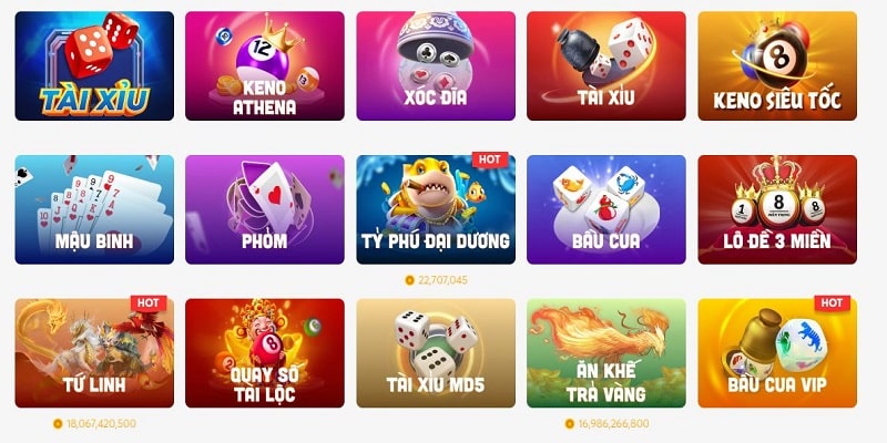 Thế giới game phong phú và hấp dẫn tại NET88